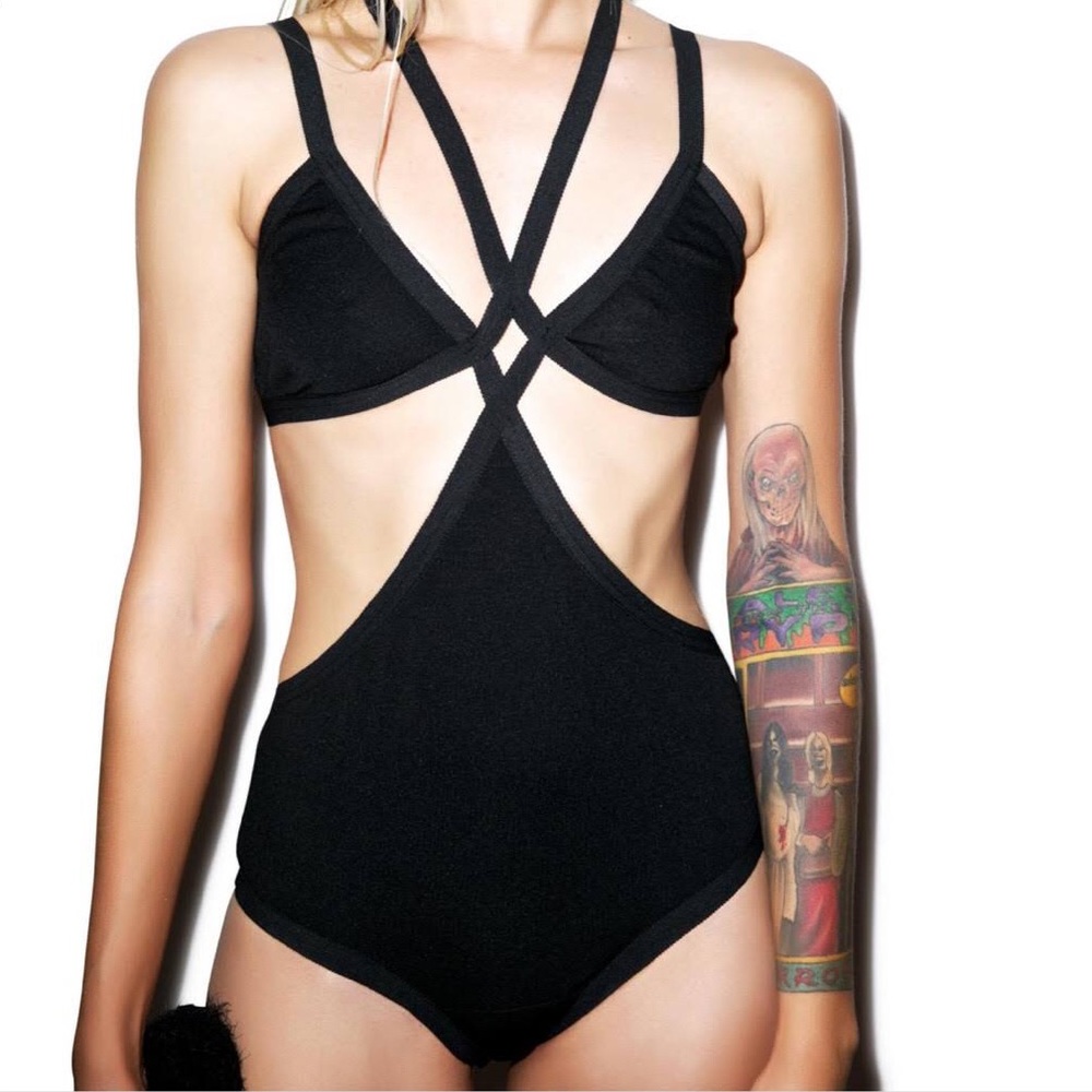 For Love and Lemons | Skivvies Cutout Bodysuit